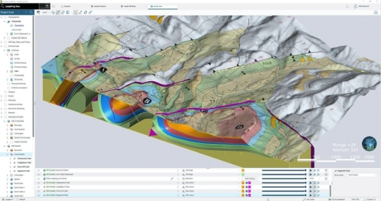 Leapfrog Geo – программа для интерпретации геологоразведочных данных  и трёхмерного моделирования