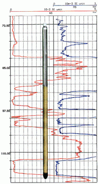 Двухканальный зонд магнитной восприимчивости НММ-453